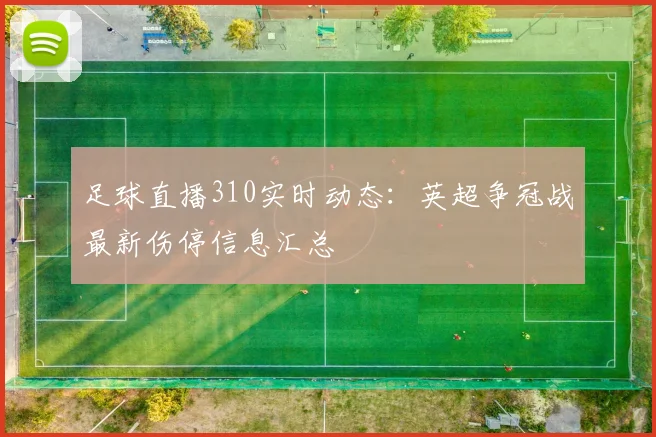 足球直播310实时动态：英超争冠战最新伤停信息汇总